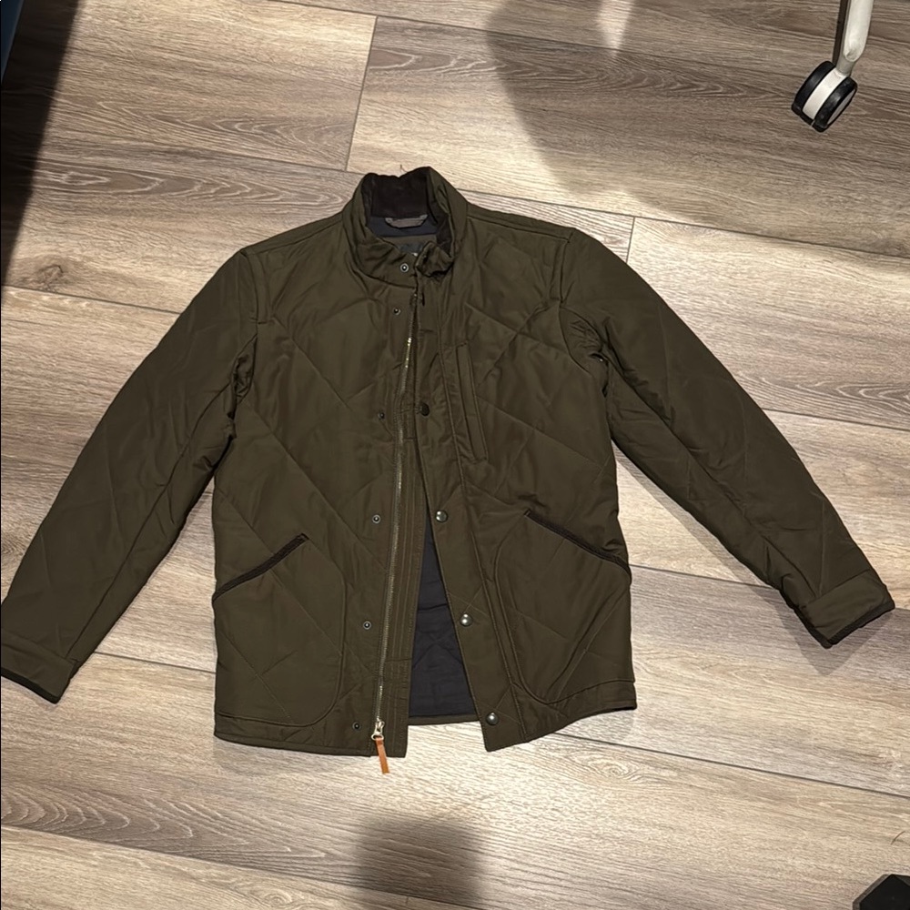 J Crew Sussex Jacket Olive Green